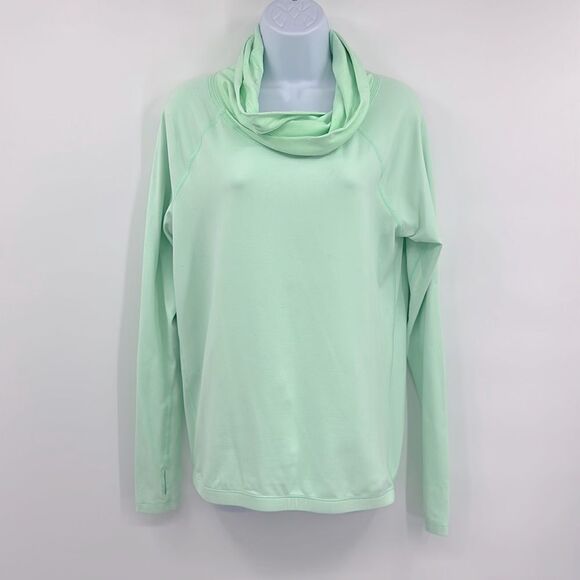 Lululemon Cowl Neck Sweatshirt Mint Sz 4‎ - Picture 1 of 6